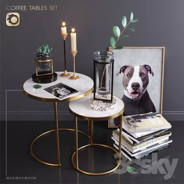DECORATIVE SET 3D MODELS – 277