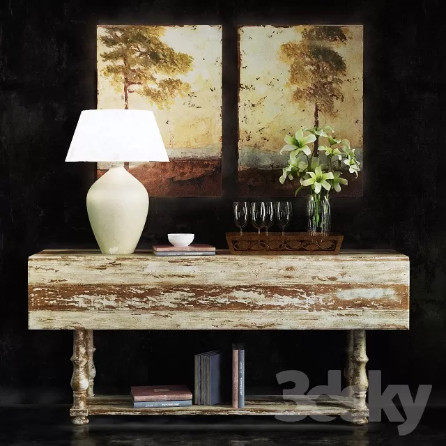 DECORATIVE SET 3D MODELS – 280
