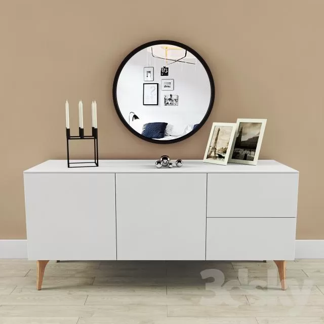 DECORATIVE SET 3D MODELS