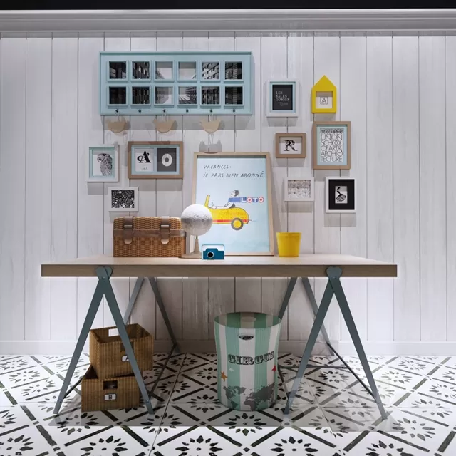 DECORATIVE SET 3D MODELS