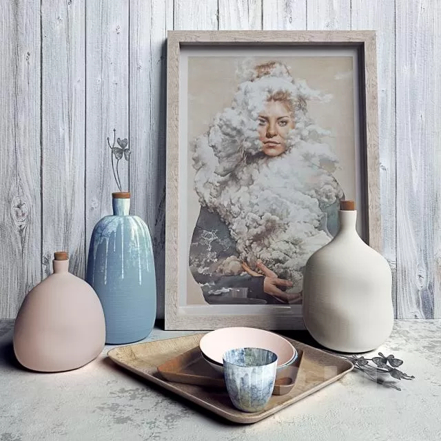 3DSKYFREE – DECORATIVE SET 3DS MAX MODELS