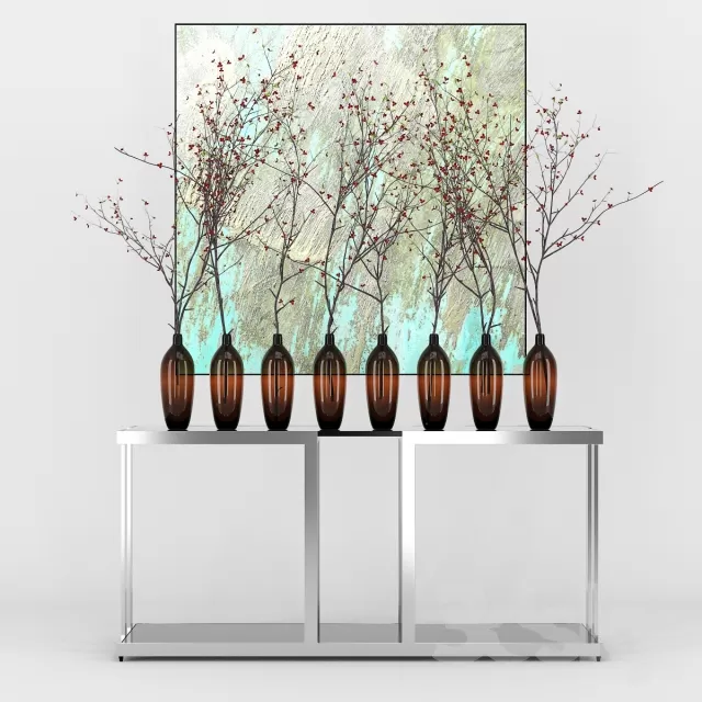 DECORATIVE SET 3D MODELS