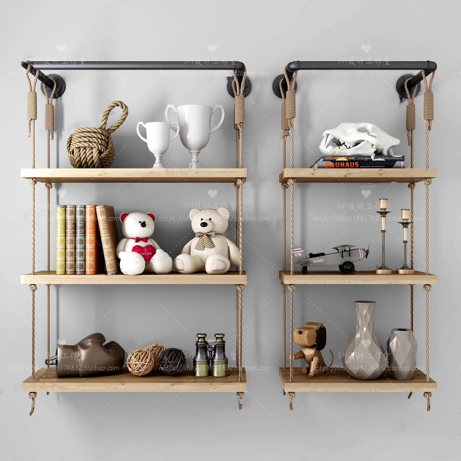 3DSKYFREE – DECORATIVE SET 3DS MAX MODELS