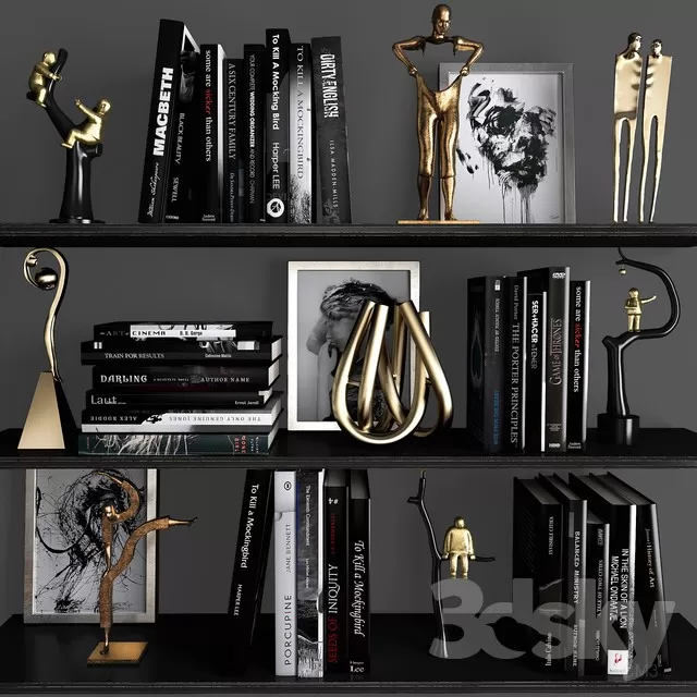 3DSKYFREE – DECORATIVE SET 3DS MAX MODELS