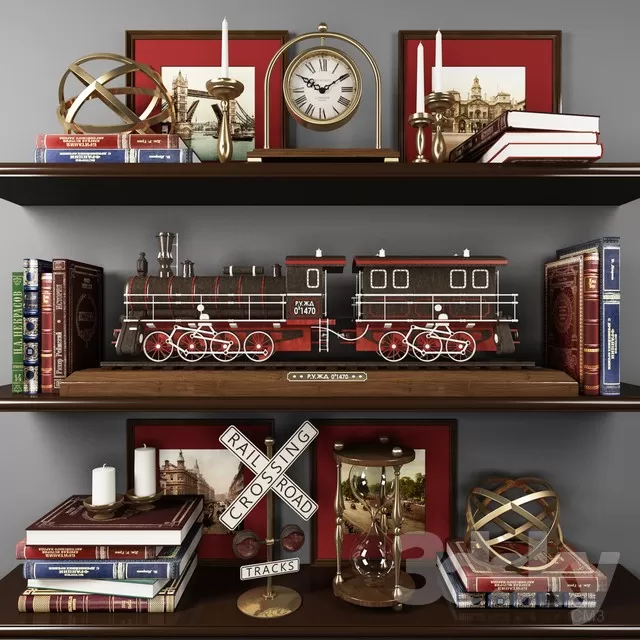 3DSKYFREE – DECORATIVE SET 3DS MAX MODELS