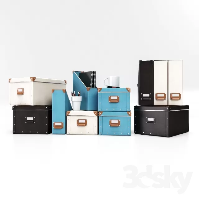 DECORATIVE SET 3D MODELS – 342