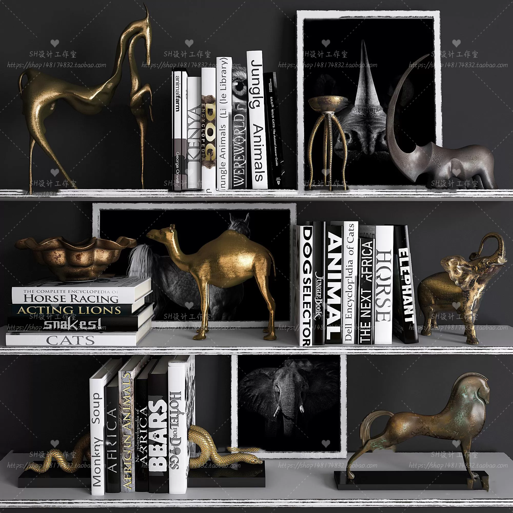 3DSKYFREE – DECORATIVE SET 3DS MAX MODELS