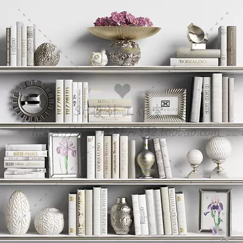 DECORATIVE SET 3D MODELS – 369