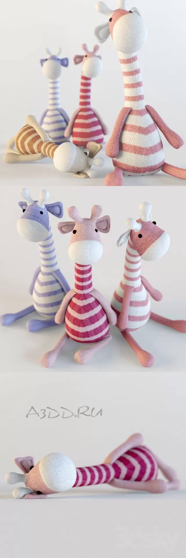 DECORATIVE SET 3D MODELS – 378