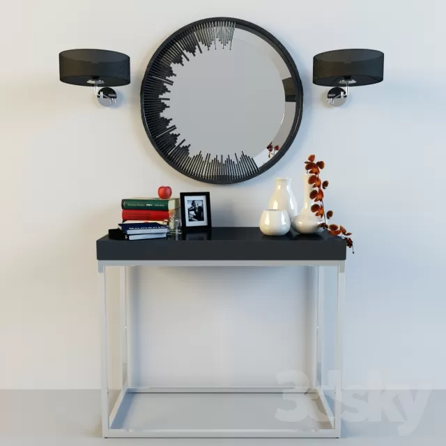 3DSKYFREE – DECORATIVE SET 3DS MAX MODELS