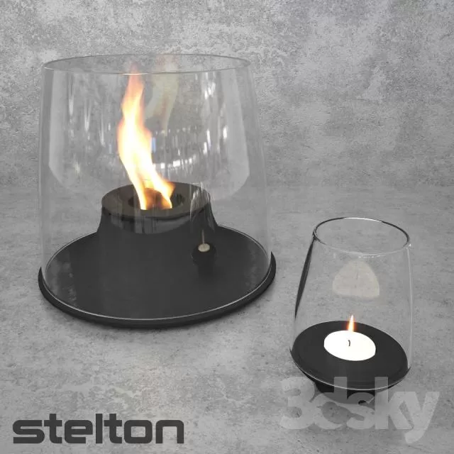 DECORATIVE SET 3D MODELS