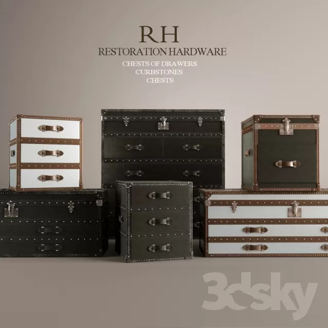 DECORATIVE SET 3D MODELS – 407