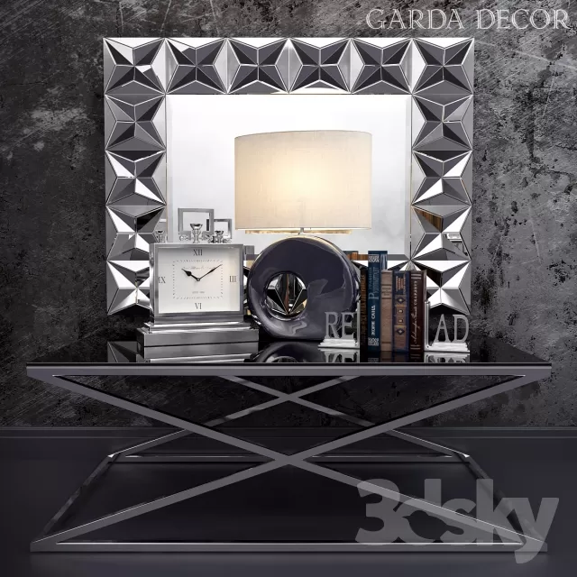 3DSKYFREE – DECORATIVE SET 3DS MAX MODELS