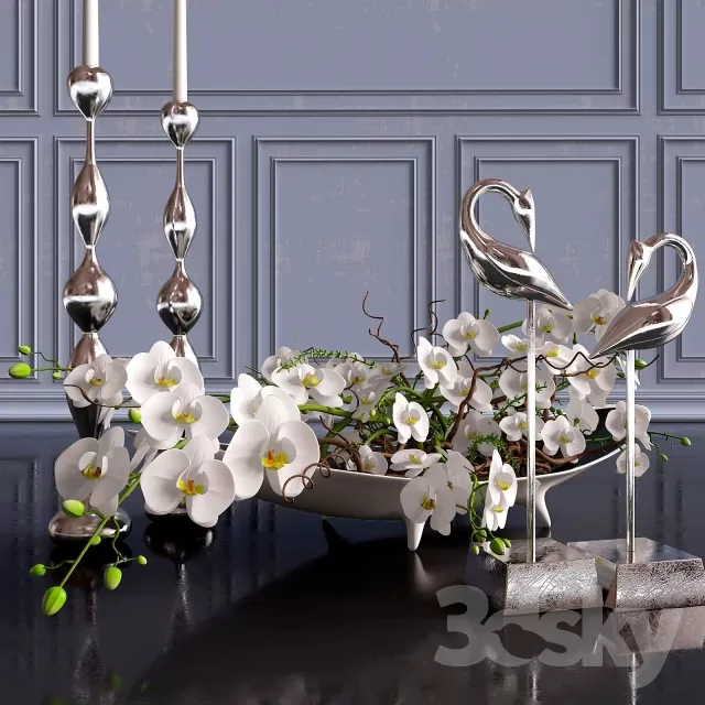 DECORATIVE SET 3D MODELS – 450