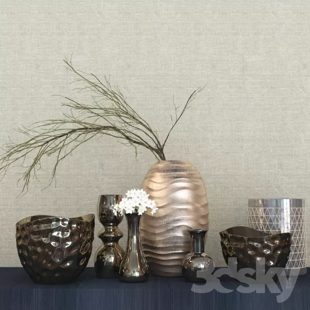 DECORATIVE SET 3D MODELS – 471