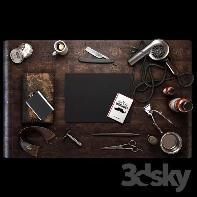 DECORATIVE SET 3D MODELS – 472