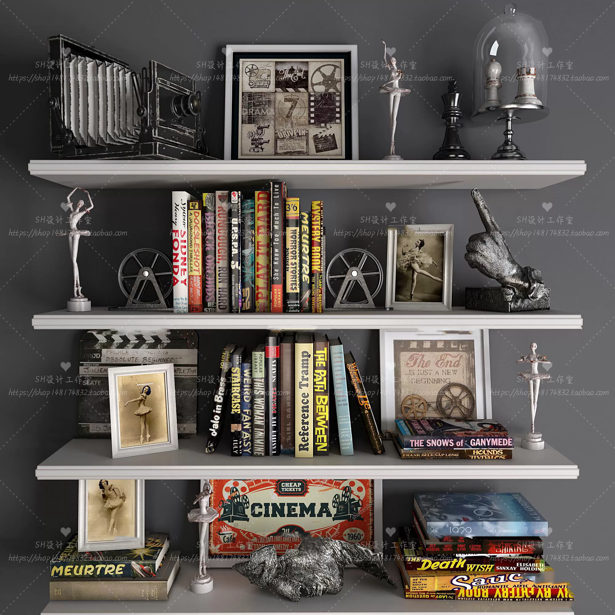 DECORATIVE SET 3D MODELS