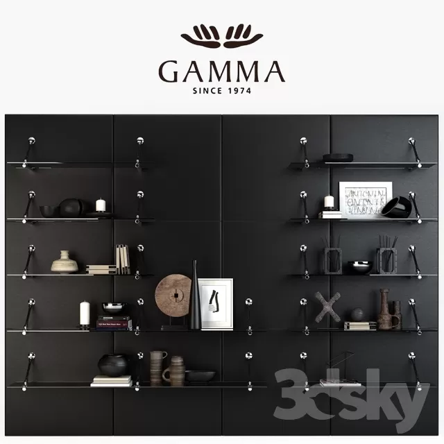 DECORATIVE SET 3D MODELS – 505