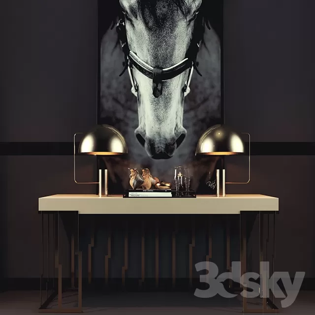 DECORATIVE SET 3D MODELS