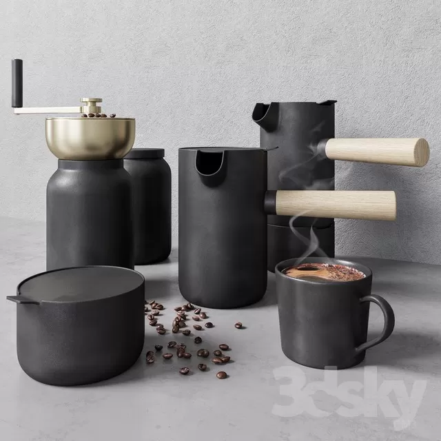 DECORATIVE SET 3D MODELS – 055
