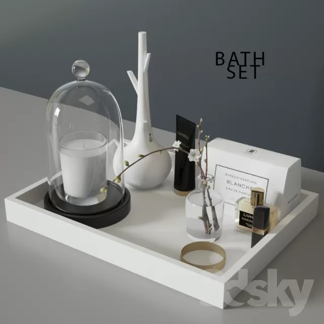 DECORATIVE SET 3D MODELS – 565