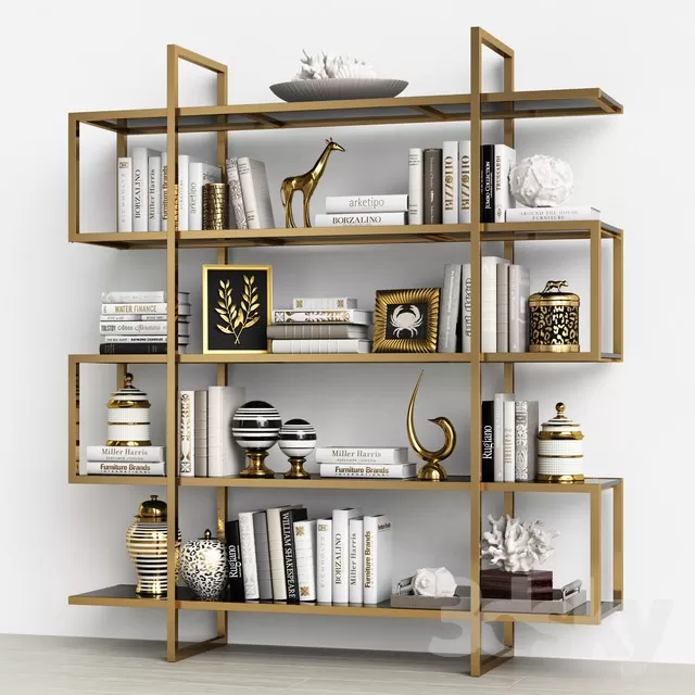 3DSKYFREE – DECORATIVE SET 3DS MAX MODELS