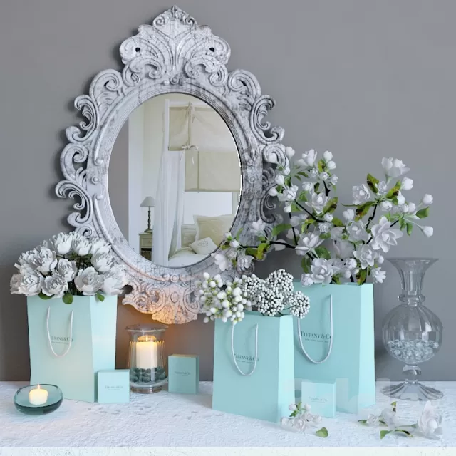 DECORATIVE SET 3D MODELS – 611