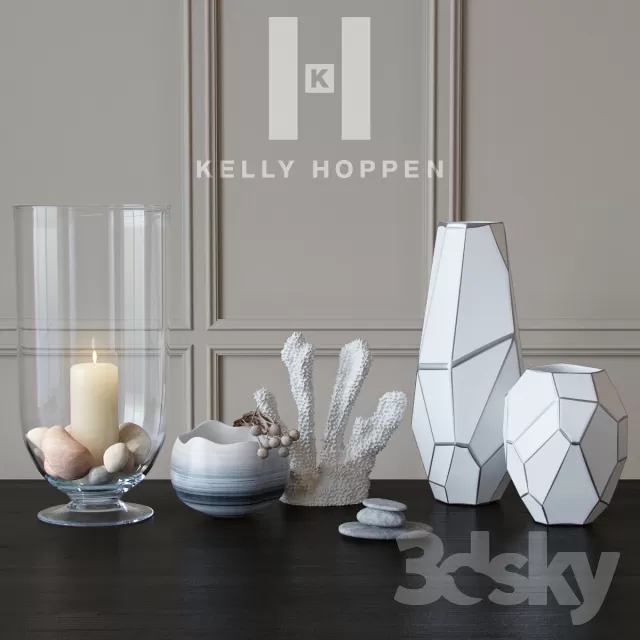 DECORATIVE SET 3D MODELS – 613