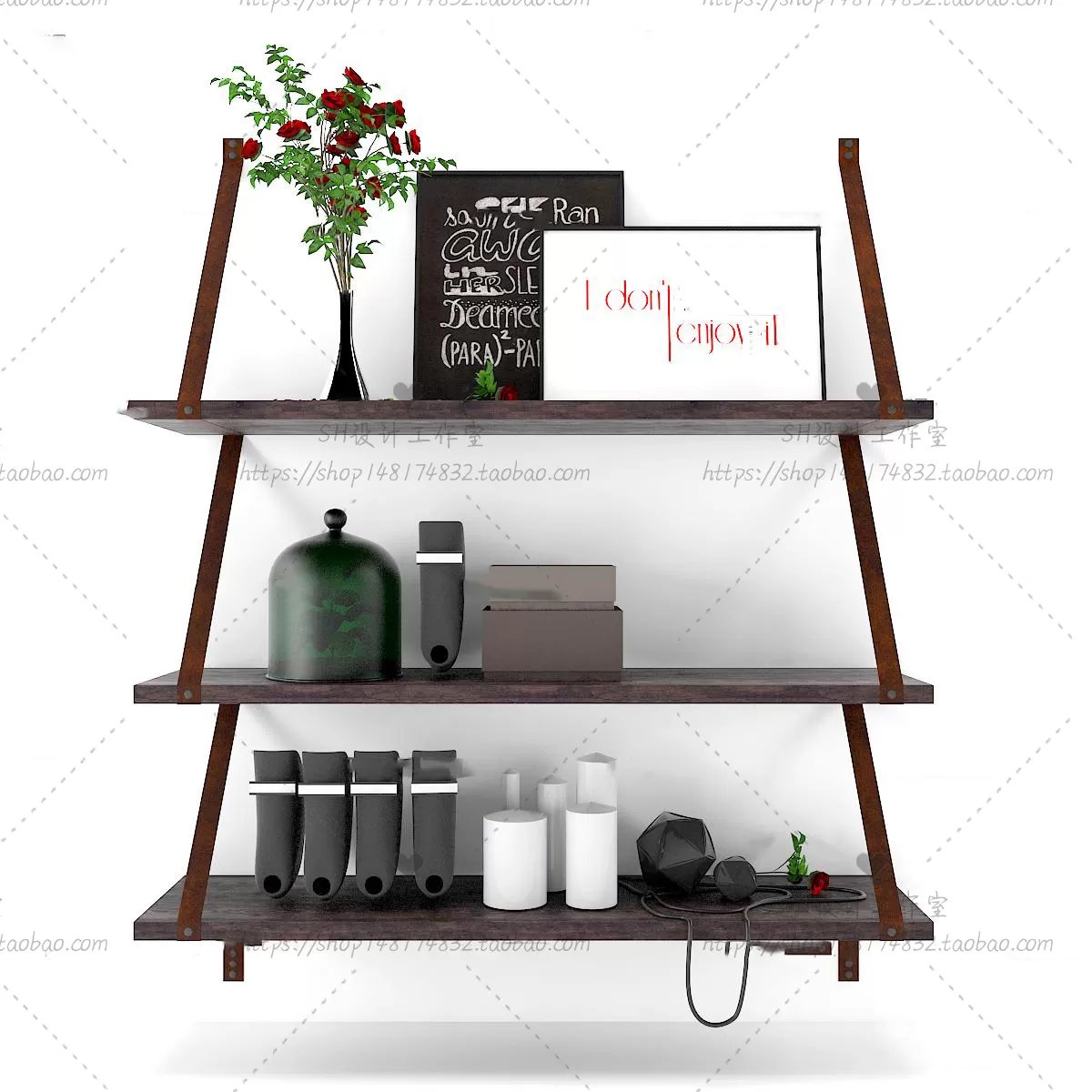 3DSKYFREE – DECORATIVE SET 3DS MAX MODELS