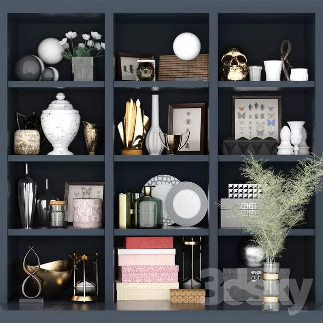 DECORATIVE SET 3D MODELS