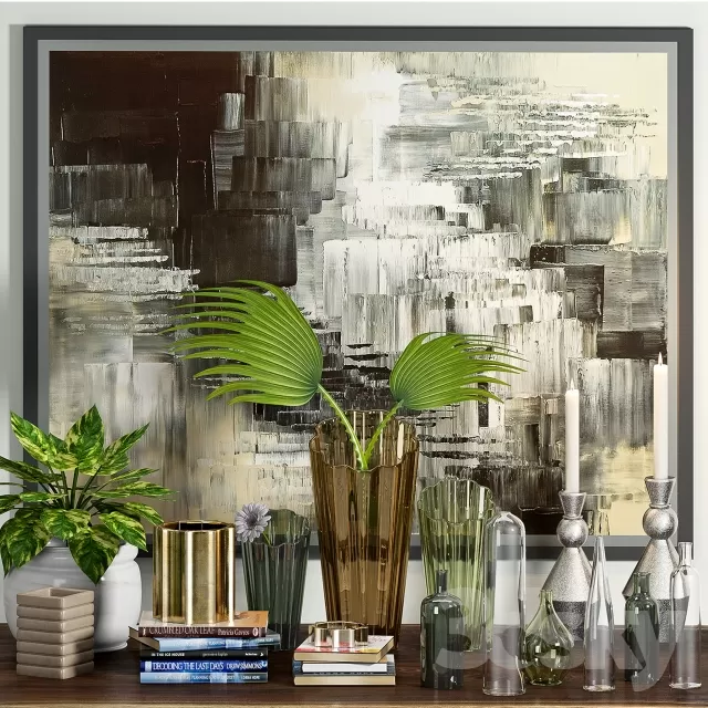 DECORATIVE SET 3D MODELS