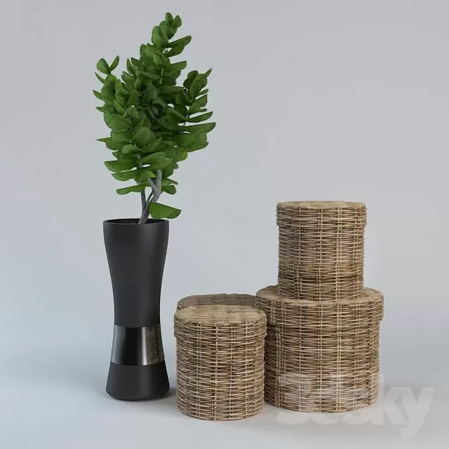 DECORATIVE SET 3D MODELS