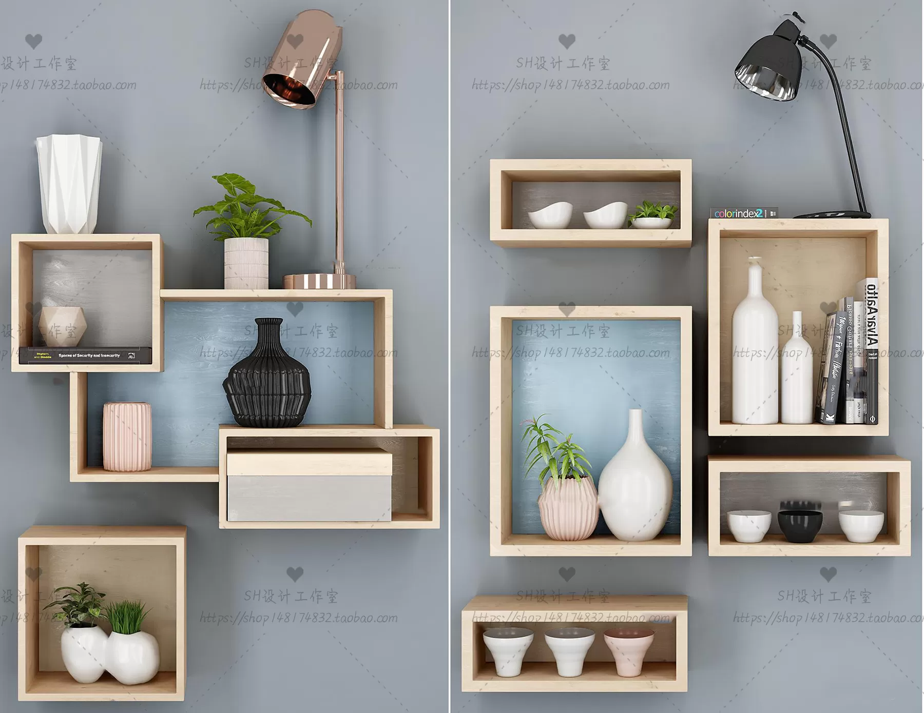 3DSKYFREE – DECORATIVE SET 3DS MAX MODELS