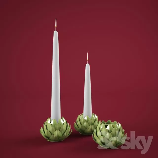 3DSKYFREE – DECORATIVE SET 3DS MAX MODELS