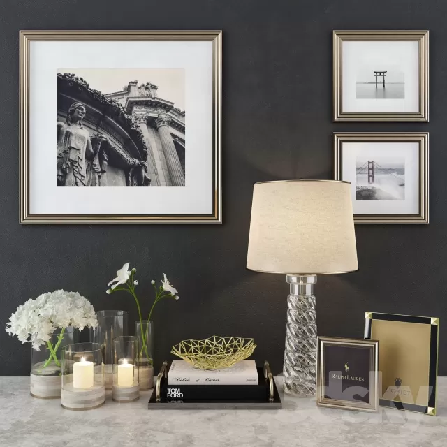 3DSKYFREE – DECORATIVE SET 3DS MAX MODELS