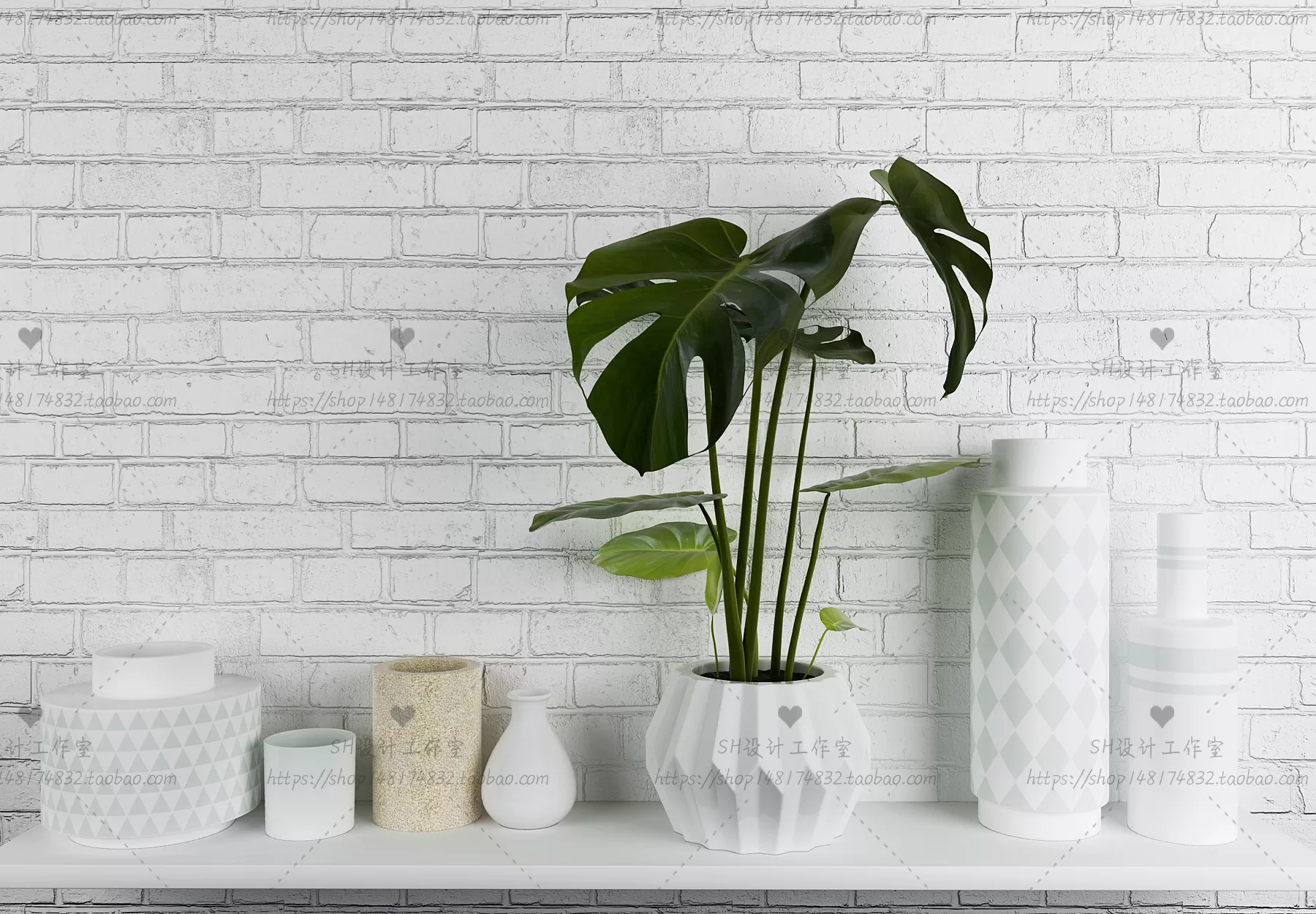 3DSKYFREE – DECORATIVE SET 3DS MAX MODELS