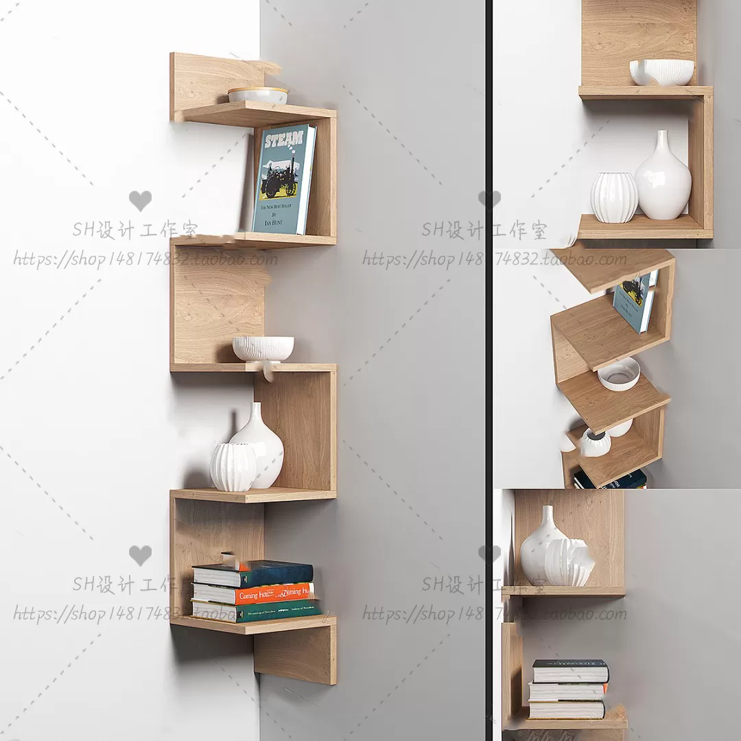 3DSKYFREE – DECORATIVE SET 3DS MAX MODELS