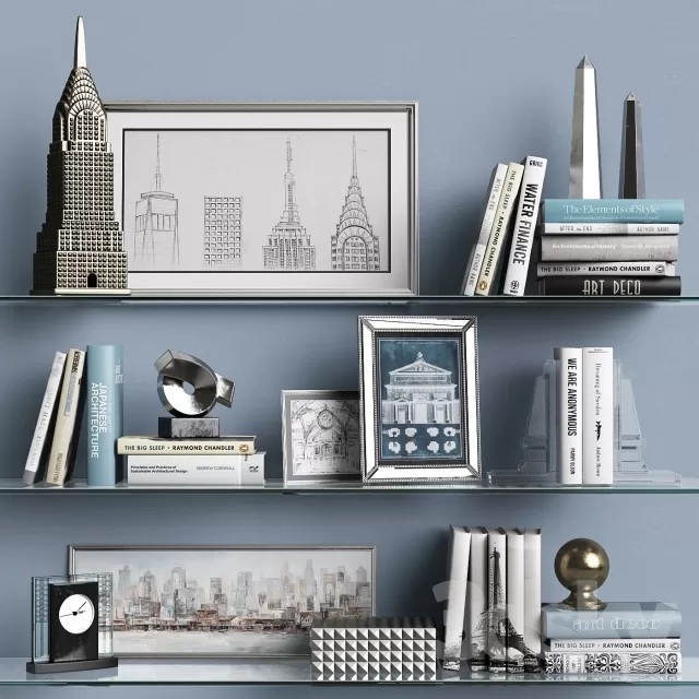 3DSKYFREE – DECORATIVE SET 3DS MAX MODELS