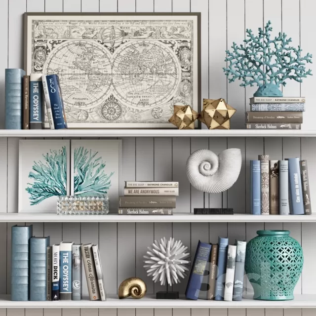 DECORATIVE SET 3D MODELS