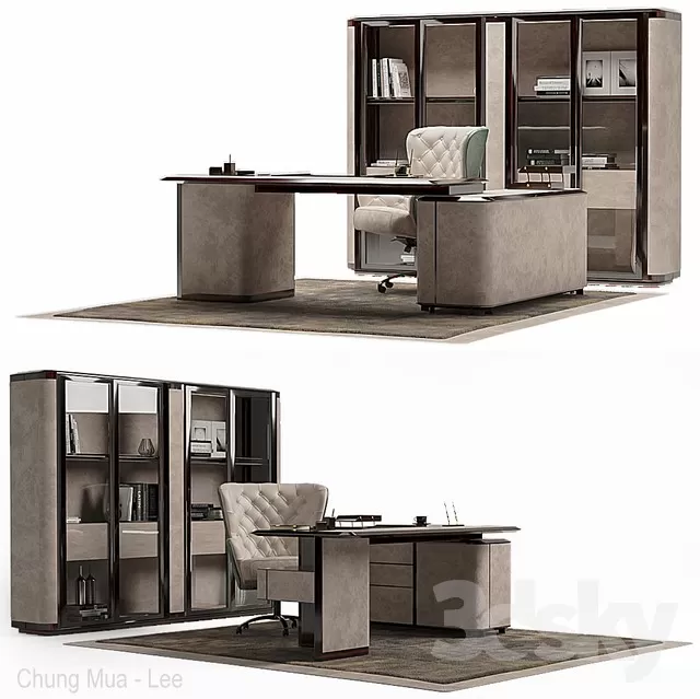 3DSKYFREE – DESK 3DS MAX MODELS
