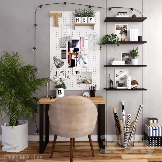 DECOR HELPER – DESK 3D MODELS – 5