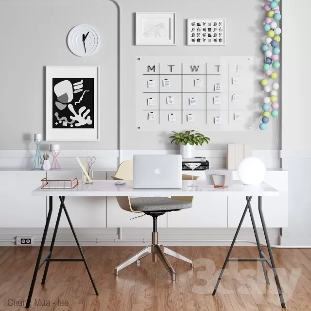 DECOR HELPER – DESK 3D MODELS – 57