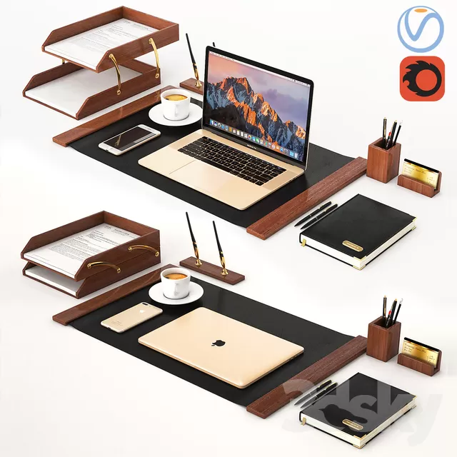 3DSKYFREE – DESK 3DS MAX MODELS