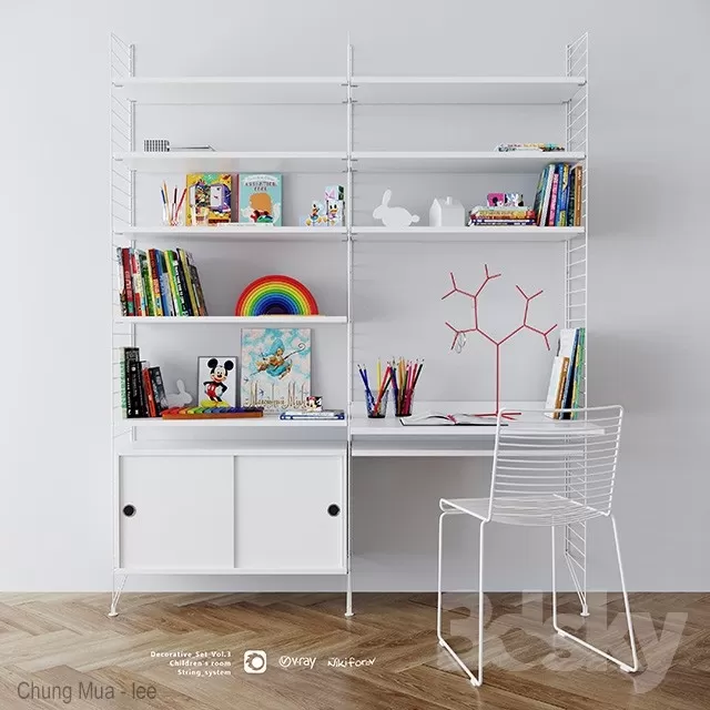 DECOR HELPER – DESK 3D MODELS – 70