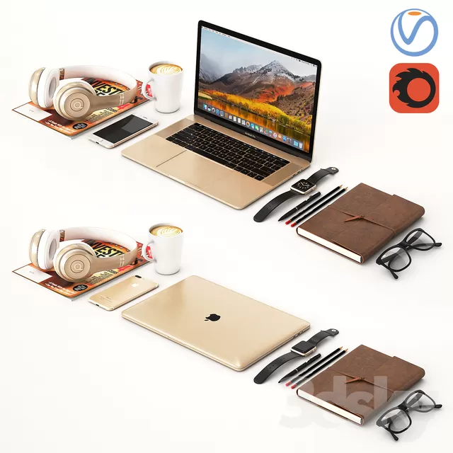 DESK 3D MODELS