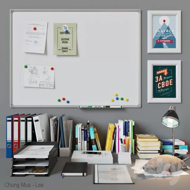 DECOR HELPER – DESK 3D MODELS – 92
