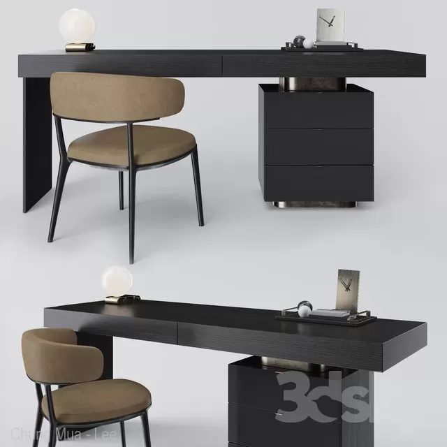 3DSKYFREE – DESK 3DS MAX MODELS