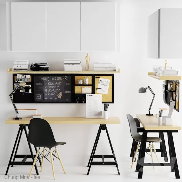 DESK 3D MODELS