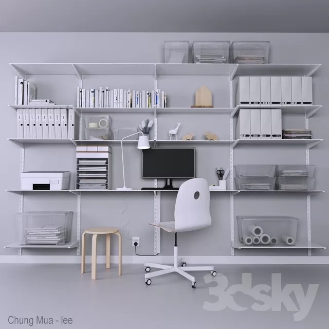 DECOR HELPER – DESK 3D MODELS – 101