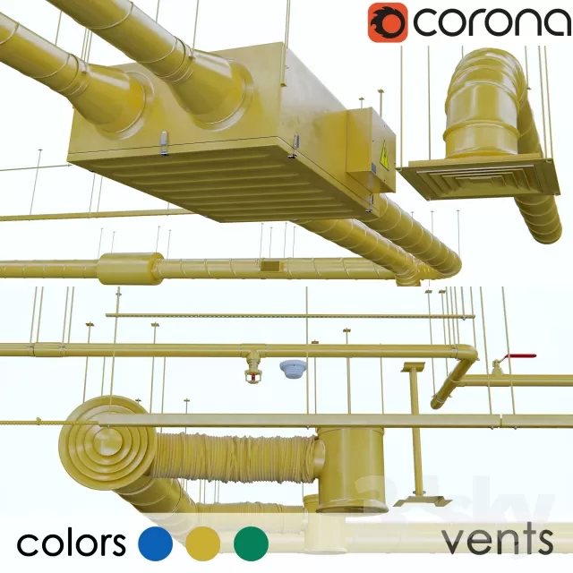 DECOR HELPER – DETAIL – CEILING 3D MODELS – 2